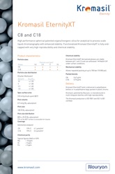 cover image for Product data sheets - Kromasil EternityXT