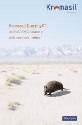 cover image for Kromasil EternityXT - UHPLC/HPLC columns with extended lifetime