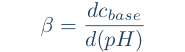 equation for buffer capacity for strong protolyte