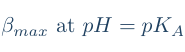 equation for buffer capacity for weak protolyte