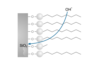 silica alkalic attack